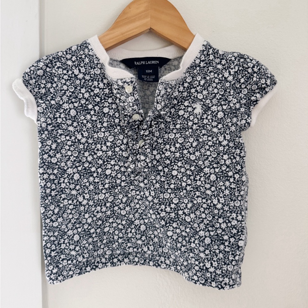 Ralph Lauren Floral Polo